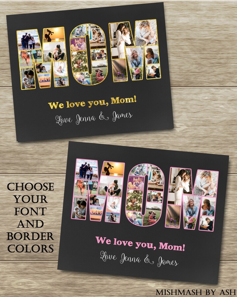 Birthday Gift for Mom from Kids Birthday Gift Ideas Mom Mom Etsy