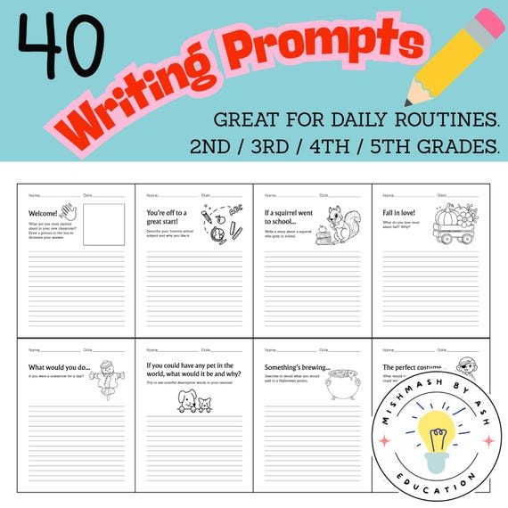 Engaging Writing Activities for Grades 2-5