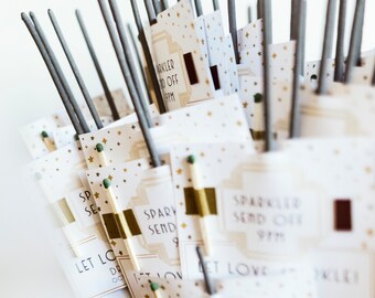 Wedding Sparklers Etsy