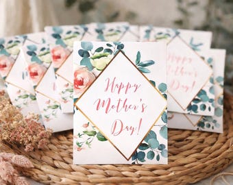 Mother's Day Wildflower Seed Packets, Floral Favor