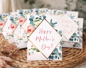 Custom Mother's Day Wildflower Seed Packets: Floral Favor