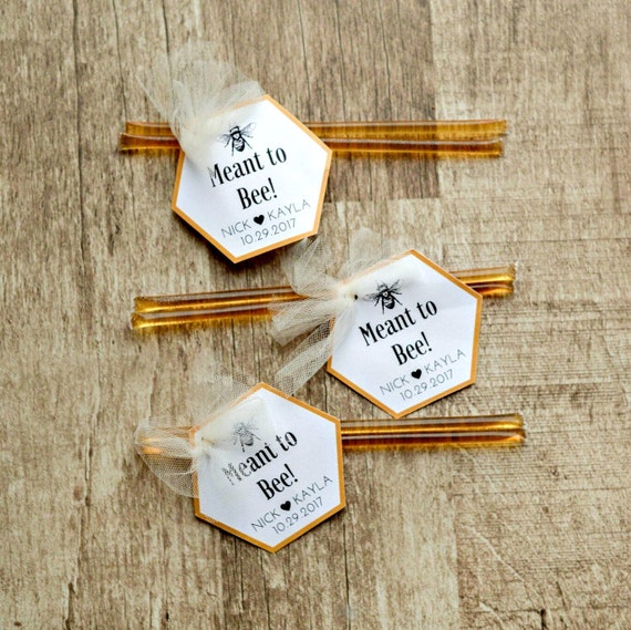 Custom Honey Wedding Favors Cheap Wedding Favors Honey Stick 