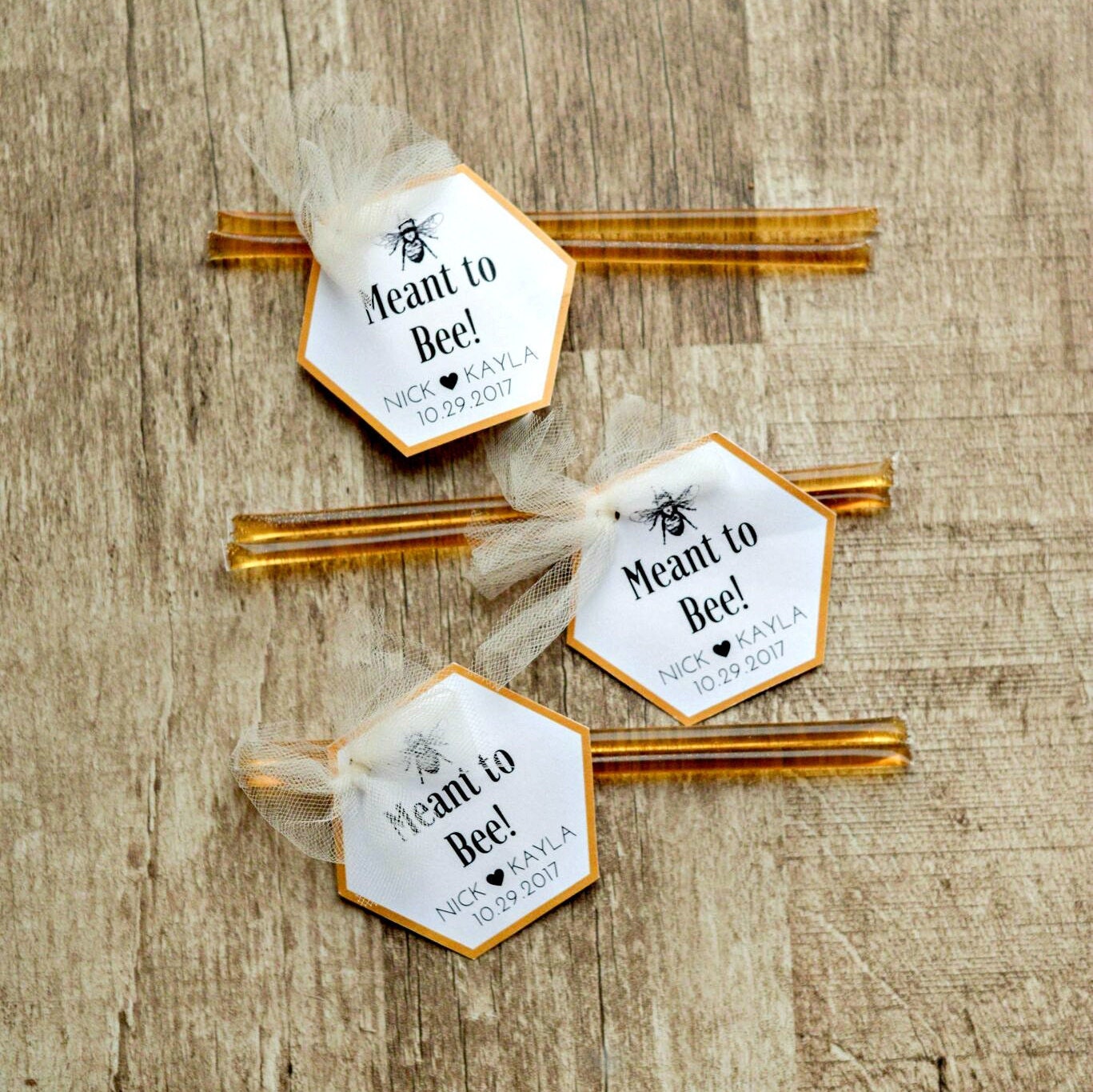 Custom Honey Wedding Favors 50 Count Inexpensive Wedding 