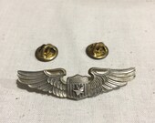 Wwii army air corps senior pilot wings sweetheart trench art
