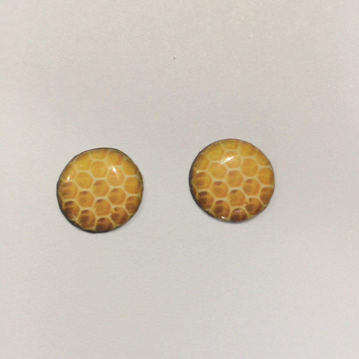 Handmade resin eyechips 14mm for blythe dolls ‘Honeycomb’ eyes  for 12”blythe dolls or furby
