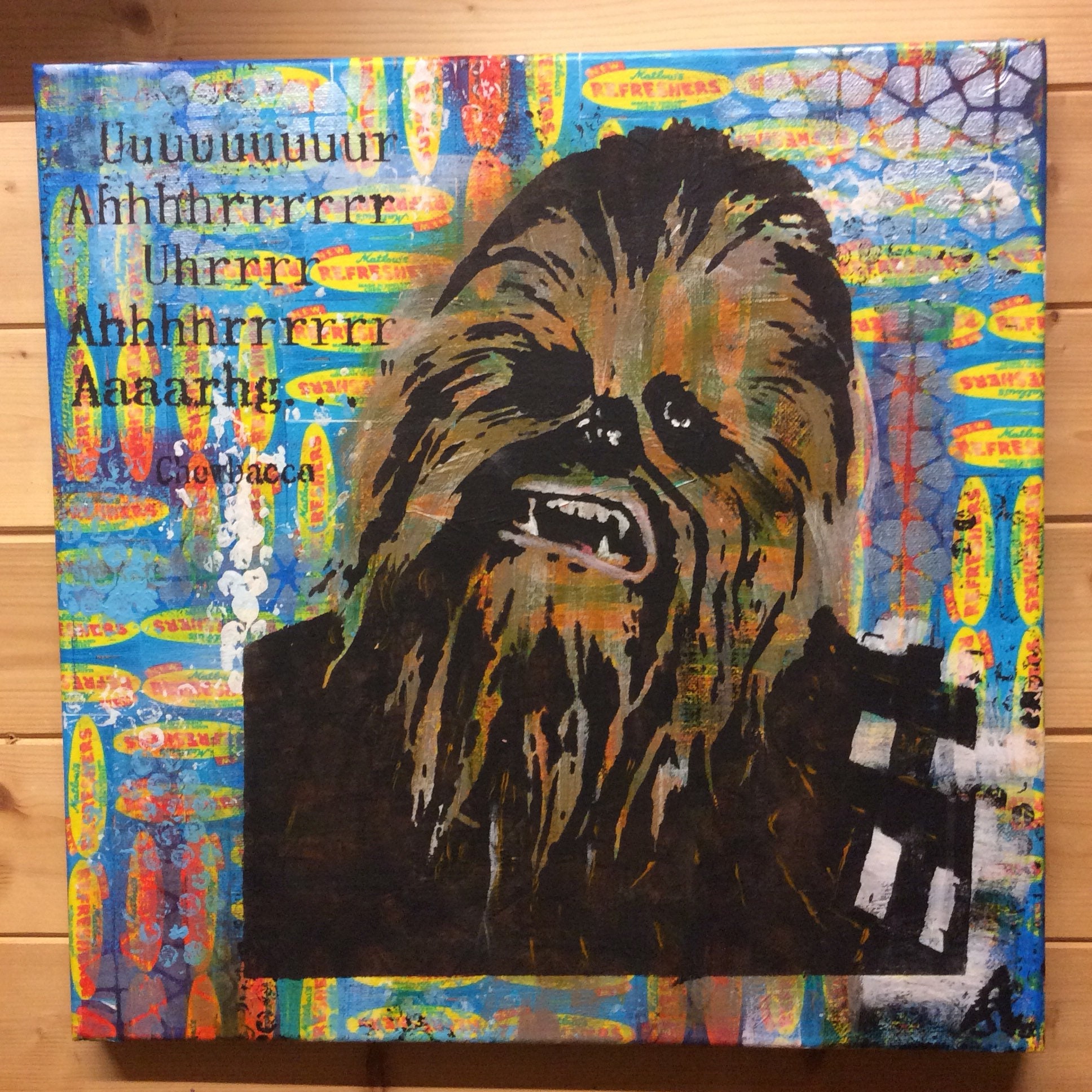 Chewbacca Stencil