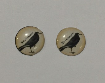 Handmade resin eye chips 14mm for blythe dolls ‘Crow nevermore’ horror eyes  for 12”blythe dolls or furby