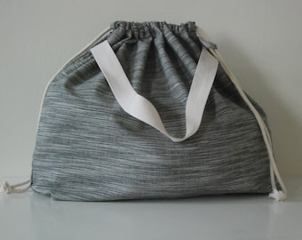Laundry Bag, Weekender beach carry all dorm apartment storage travel, cotton.