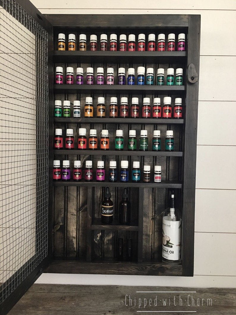Essential Oil Essential Oil Shelf Essential Oil Etsy