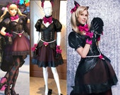 D.Va Heroes Overwatch Black Cat Halloween costume for Adult