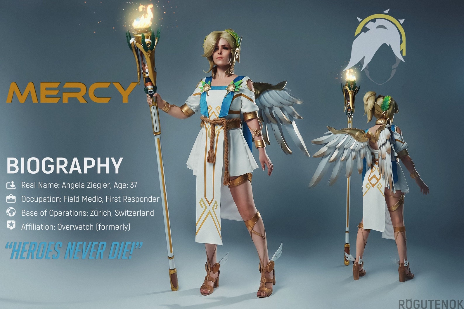 Mercy Winged Victory costume