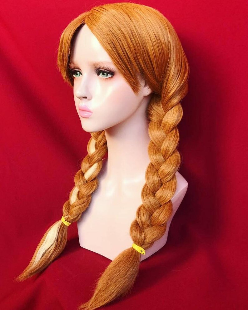 Anna Wig Halloween costume for Adult | Etsy