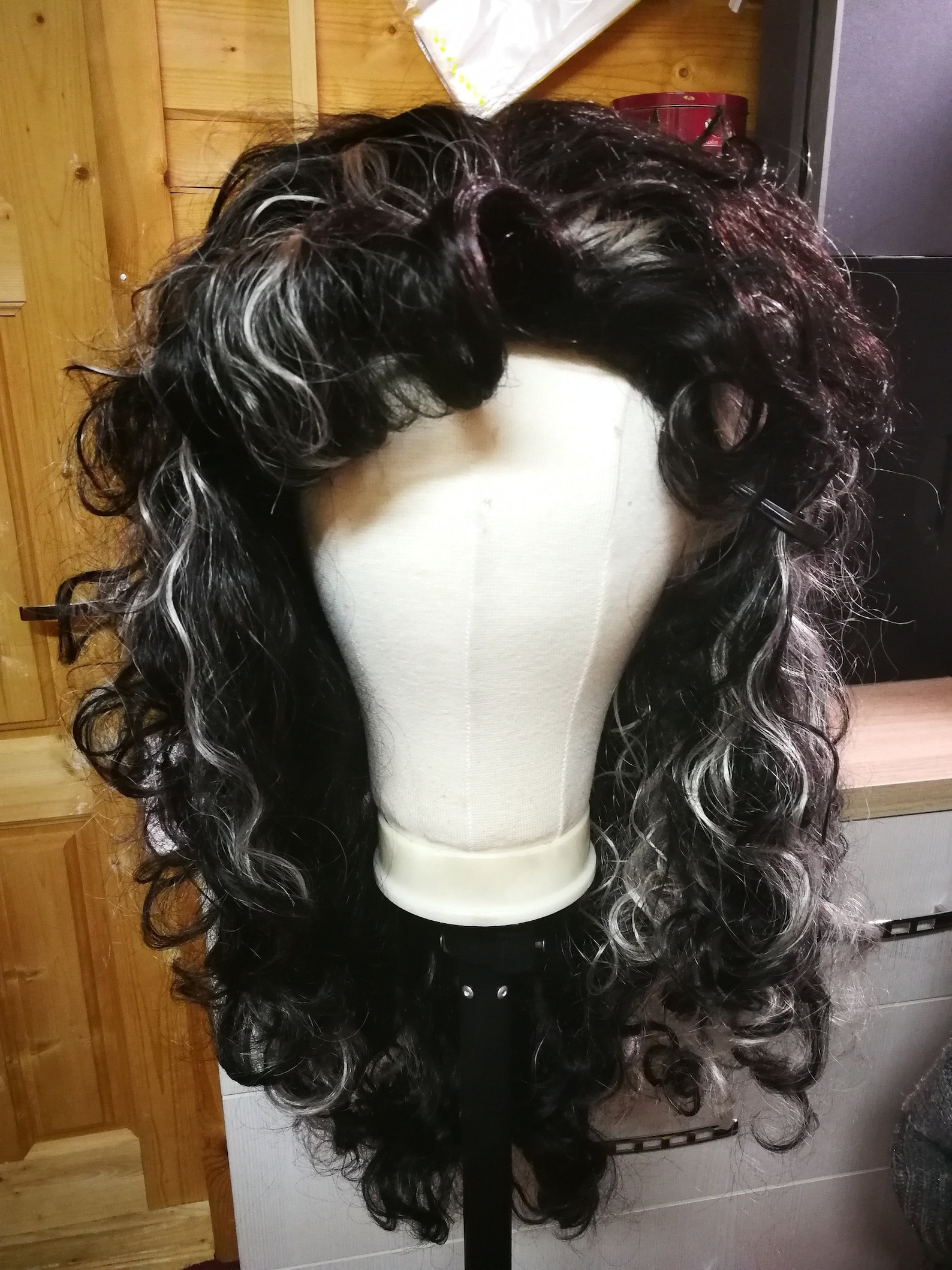 Bellatrix Lestrange Wig Halloween costume for Adult Etsy