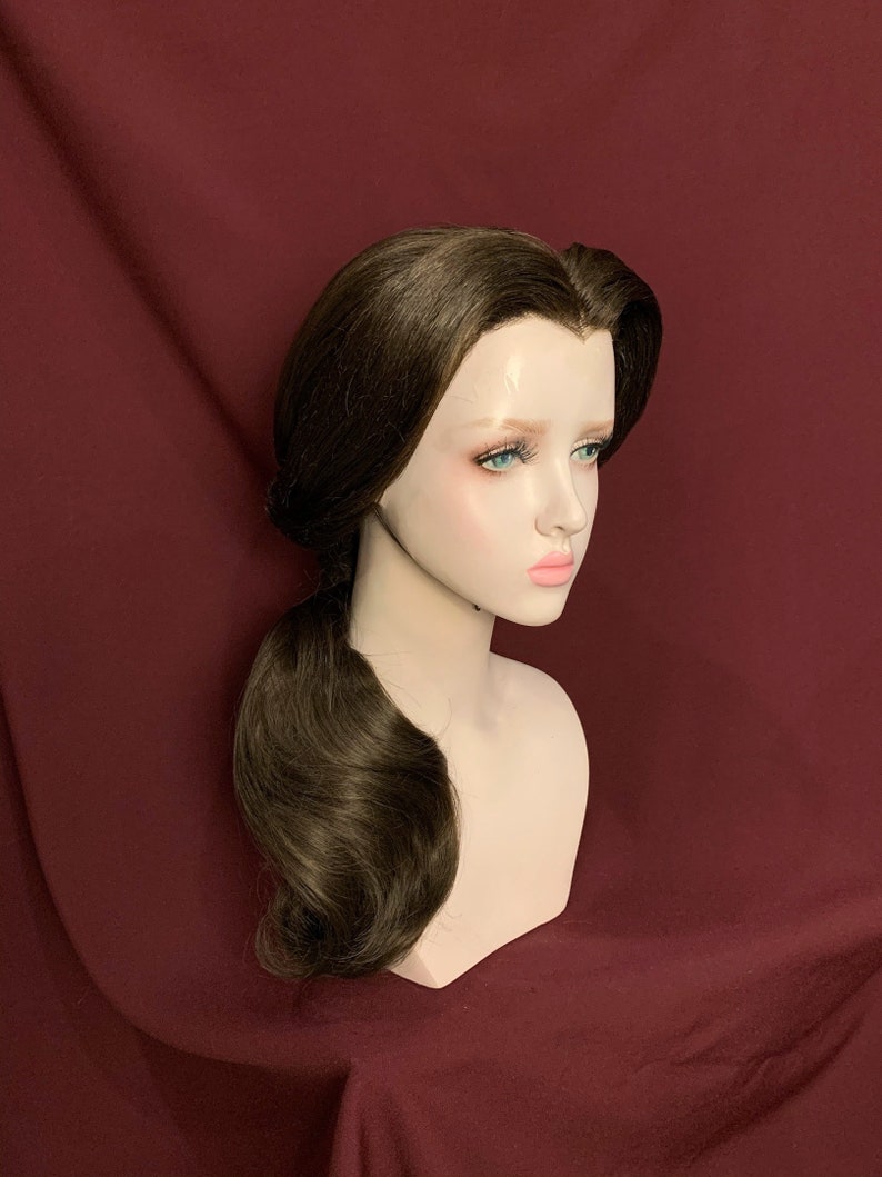 Inspired by Belle Village Costume Wig Halloween Costume for Etsy