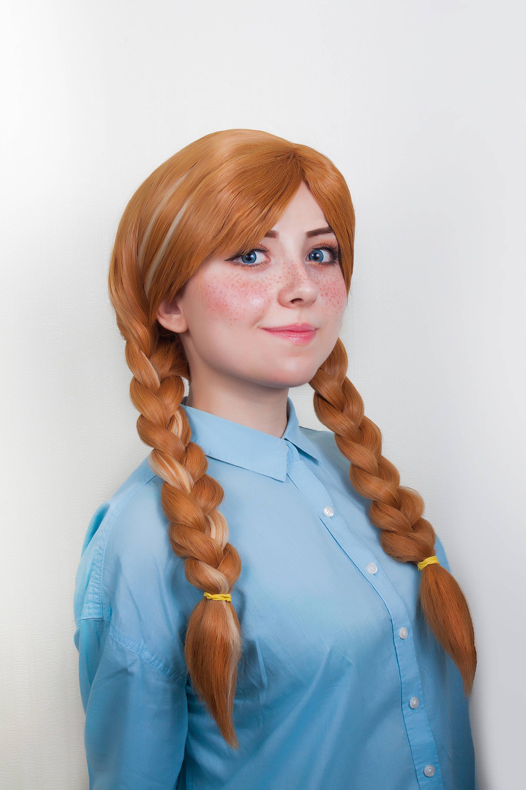 Anna Wig Halloween costume for Adult Etsy