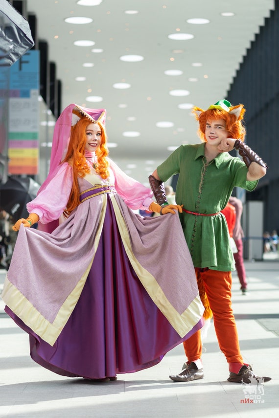 Fuchs Kostum Robin Hood Und Maid Marian Inspiriert Halloween Etsy