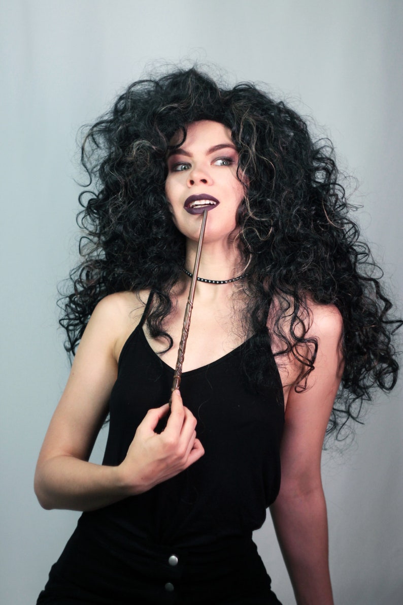 Bellatrix Lestrange Wig Halloween Costume for Adult Etsy
