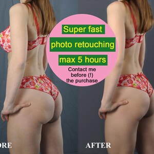 Servicio de edición de 5 horas, Servicio de edición de fotografías súper rápido, Retoque fotográfico profesional, Servicio de Photoshop, Adelgazamiento facial, adelgazamiento corporal