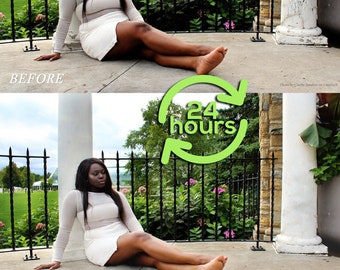 24-hours Fast Professional Photo Editing - Body slimming and Other