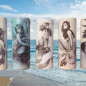 Custom Mermaid Tumblers-Personalized, Mothers day, wedding gift, gift, Christmas, bar, housewarming, birthday, vacation, girls trip, beach