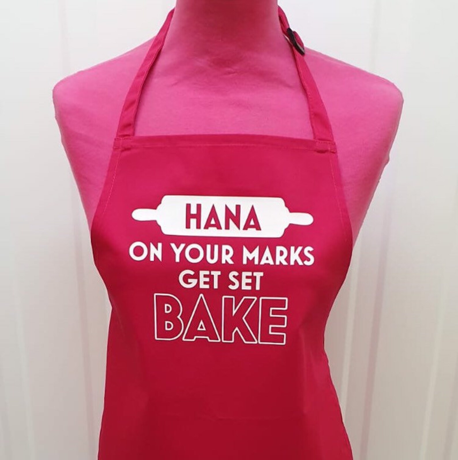 Children's personalised apron Great British Bake Off Etsy