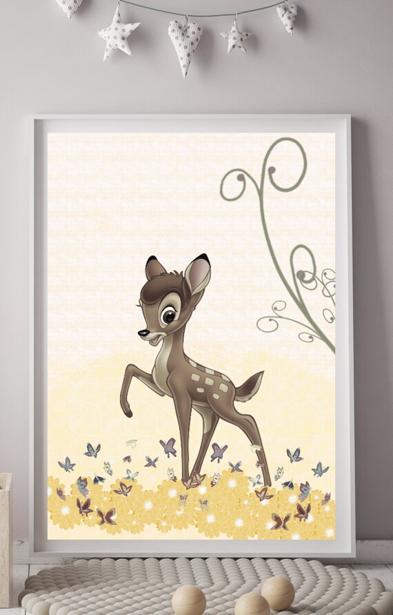 bambi nursery decor