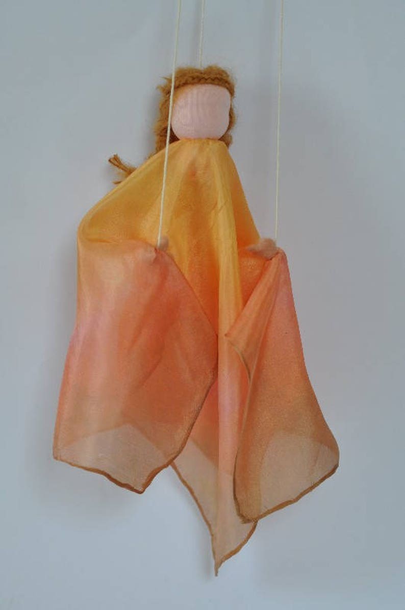 Waldorf Silk Puppet Storytelling Puppets Theater Etsy