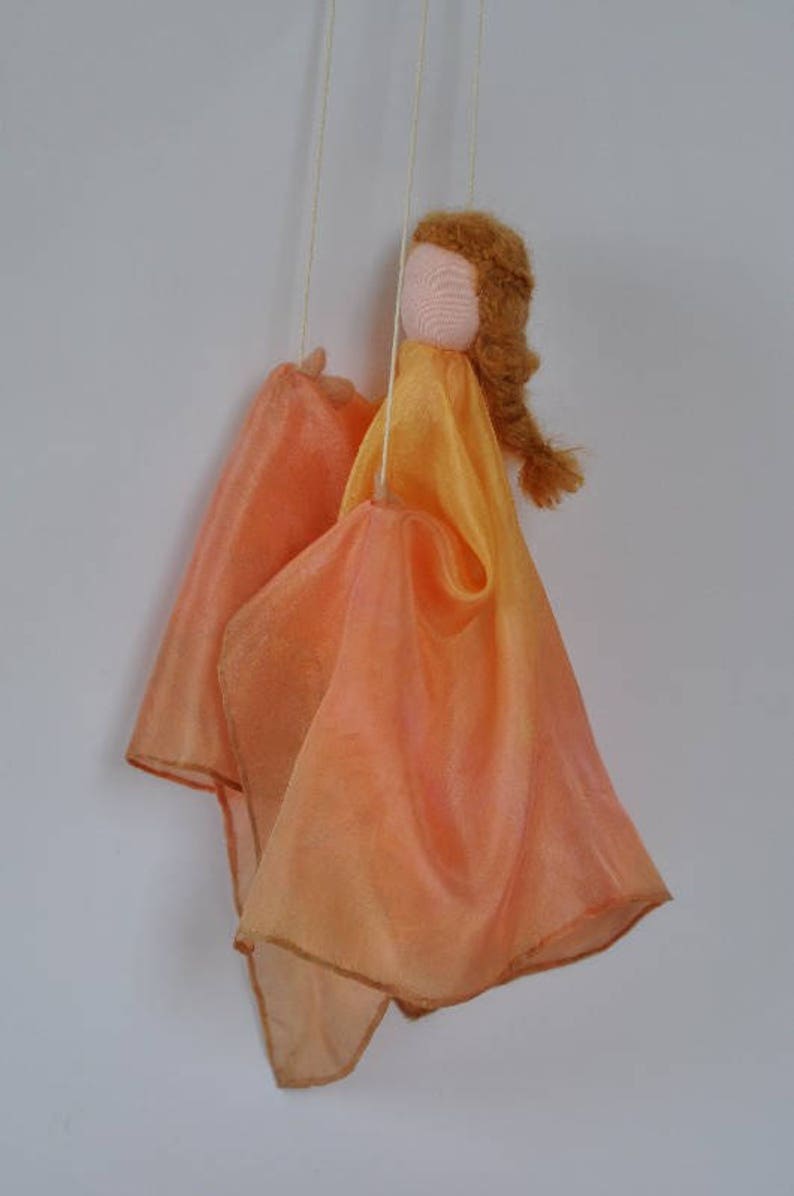 Waldorf Silk Puppet Storytelling Puppets Theater Etsy