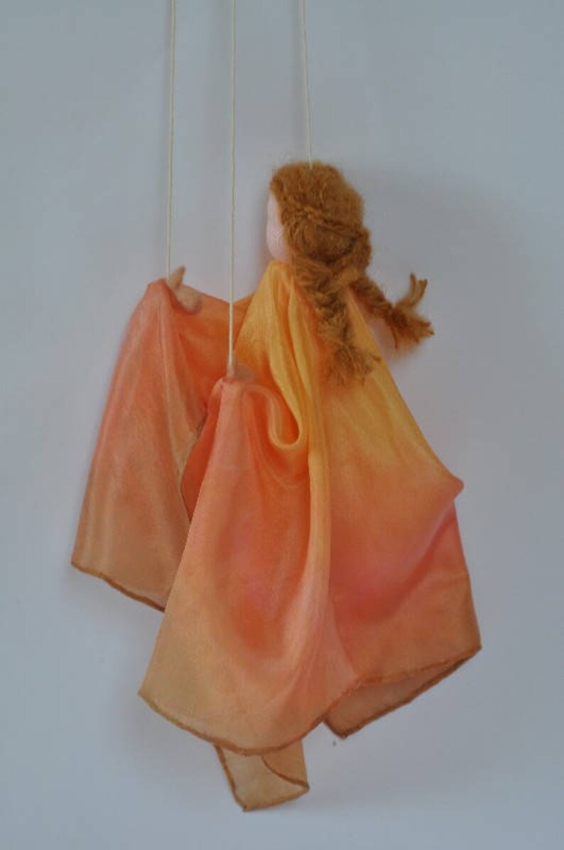 Waldorf Silk Puppet Storytelling Puppets Theater Etsy