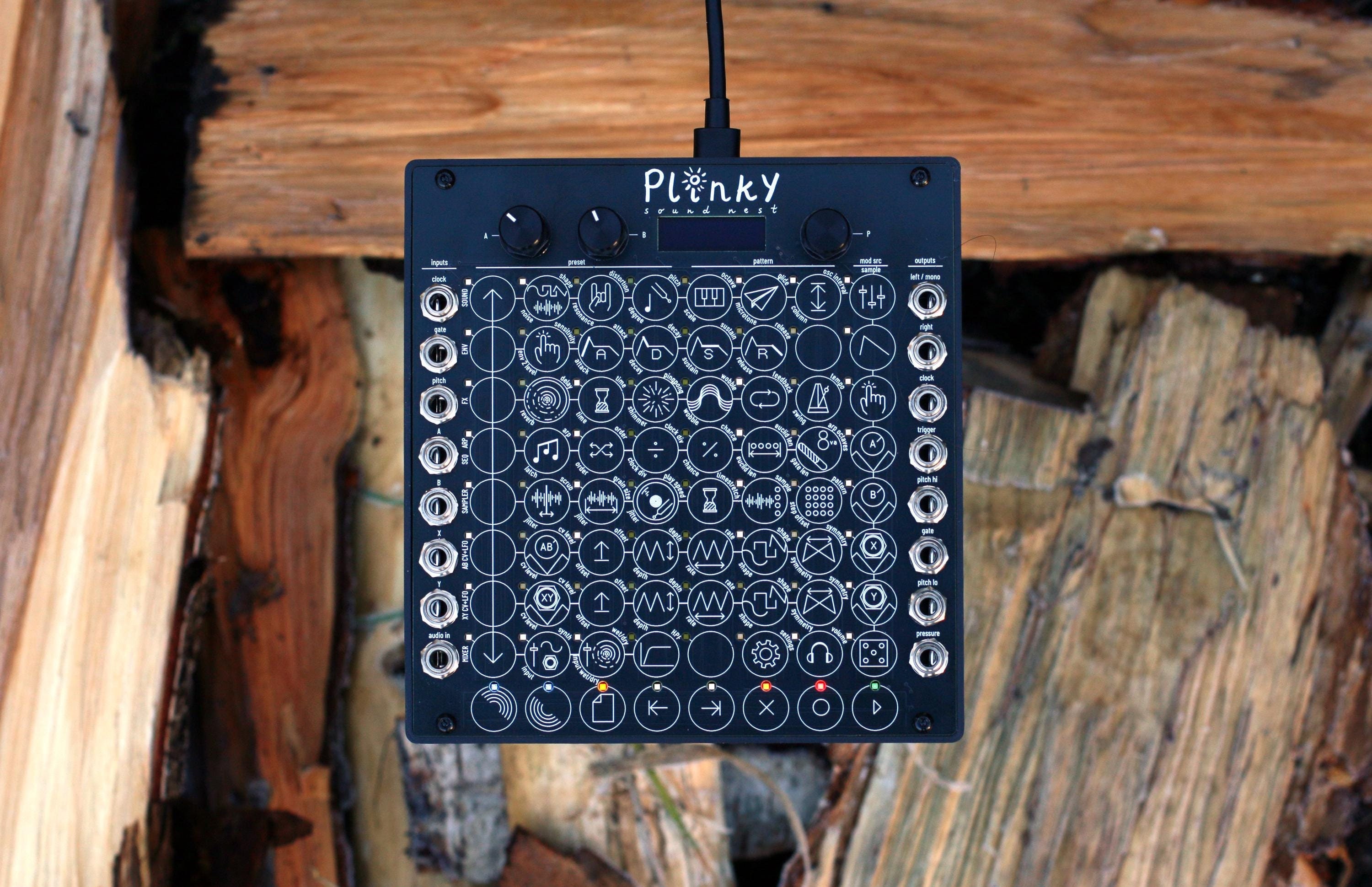 Plinky 8-voice Polyphonic Touch Synthesiser - Etsy Plinky 8-voice Polyphonic Touch Synthesiser - Etsy