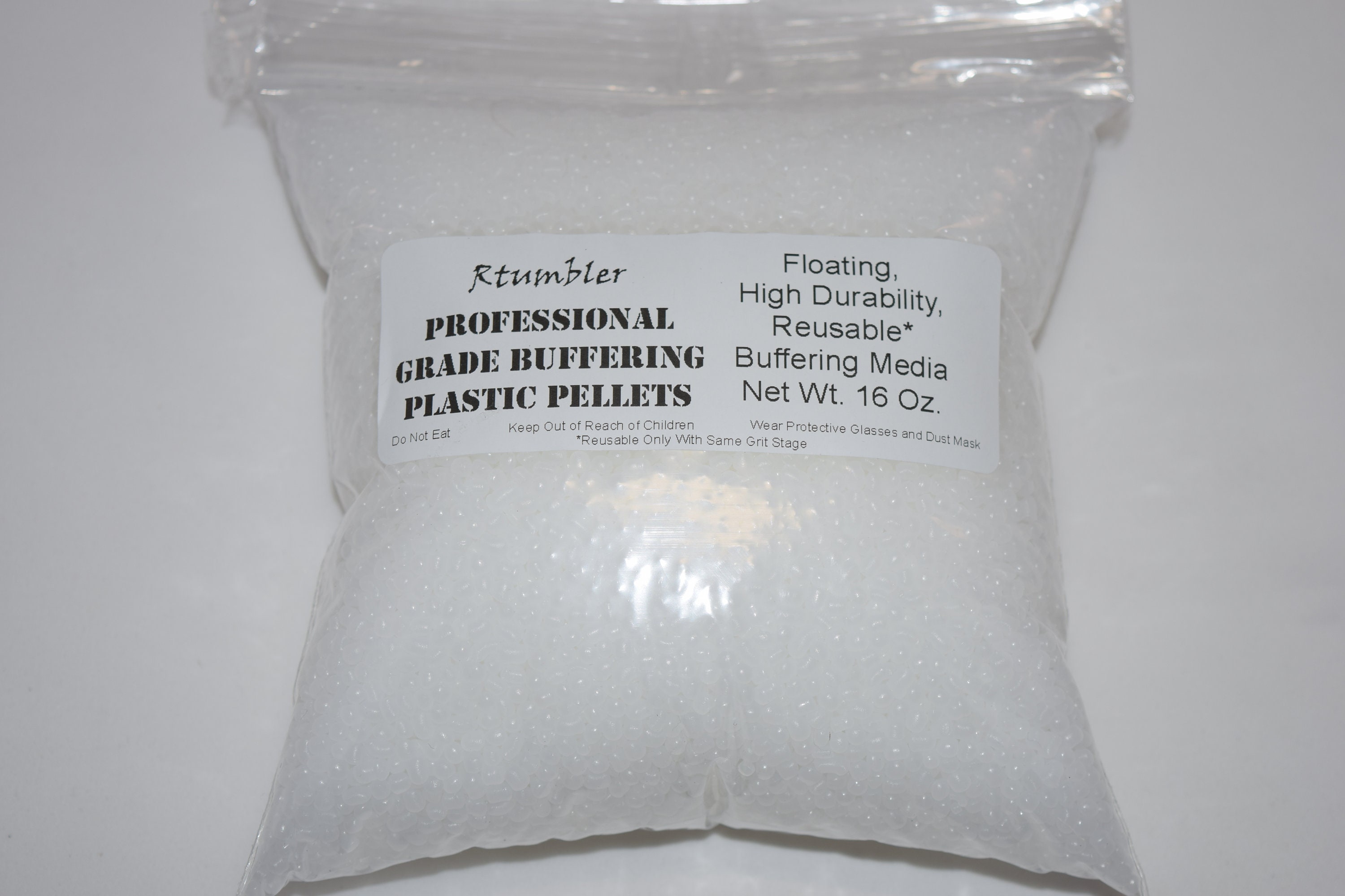 Polly Plastics Moldable Plastic Pellets. 5 lbs. in Heavy Duty Resealable Bag.