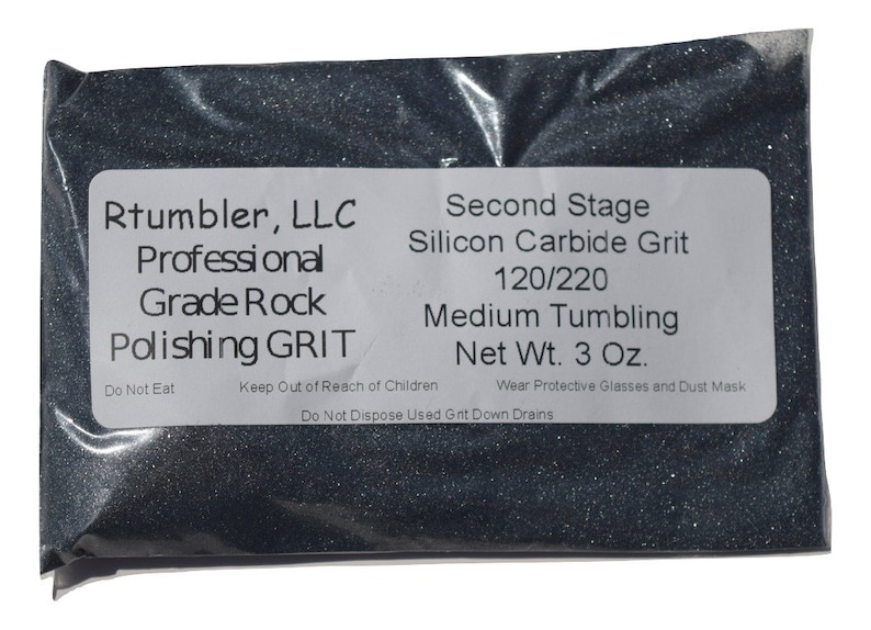 Professional Rock Polishing / Tumbling Grit Kit for 3 Lbs Tumblers - Etsy