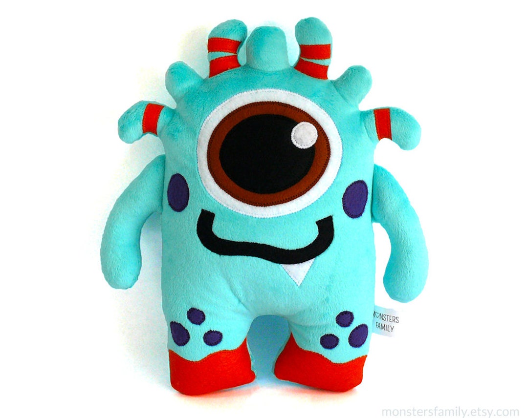 Monster Stuffed Animal Doll Plush Monster Toy Christmas Etsy
