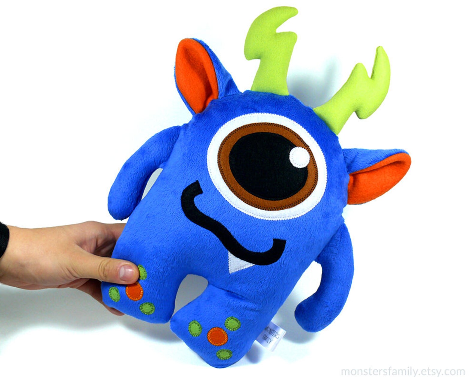 Monster Plush Toy Monster Stuffed Toy Animal Nursery Birthday Etsy