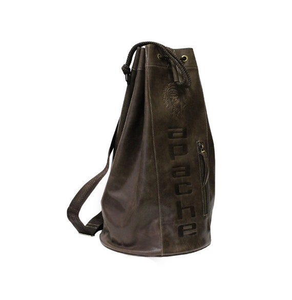 drawstring sailor bag