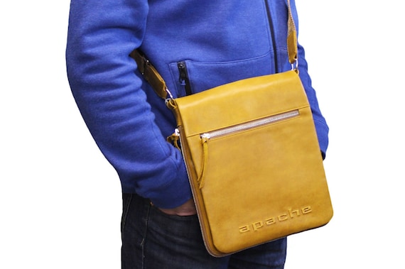 yellow messenger bags