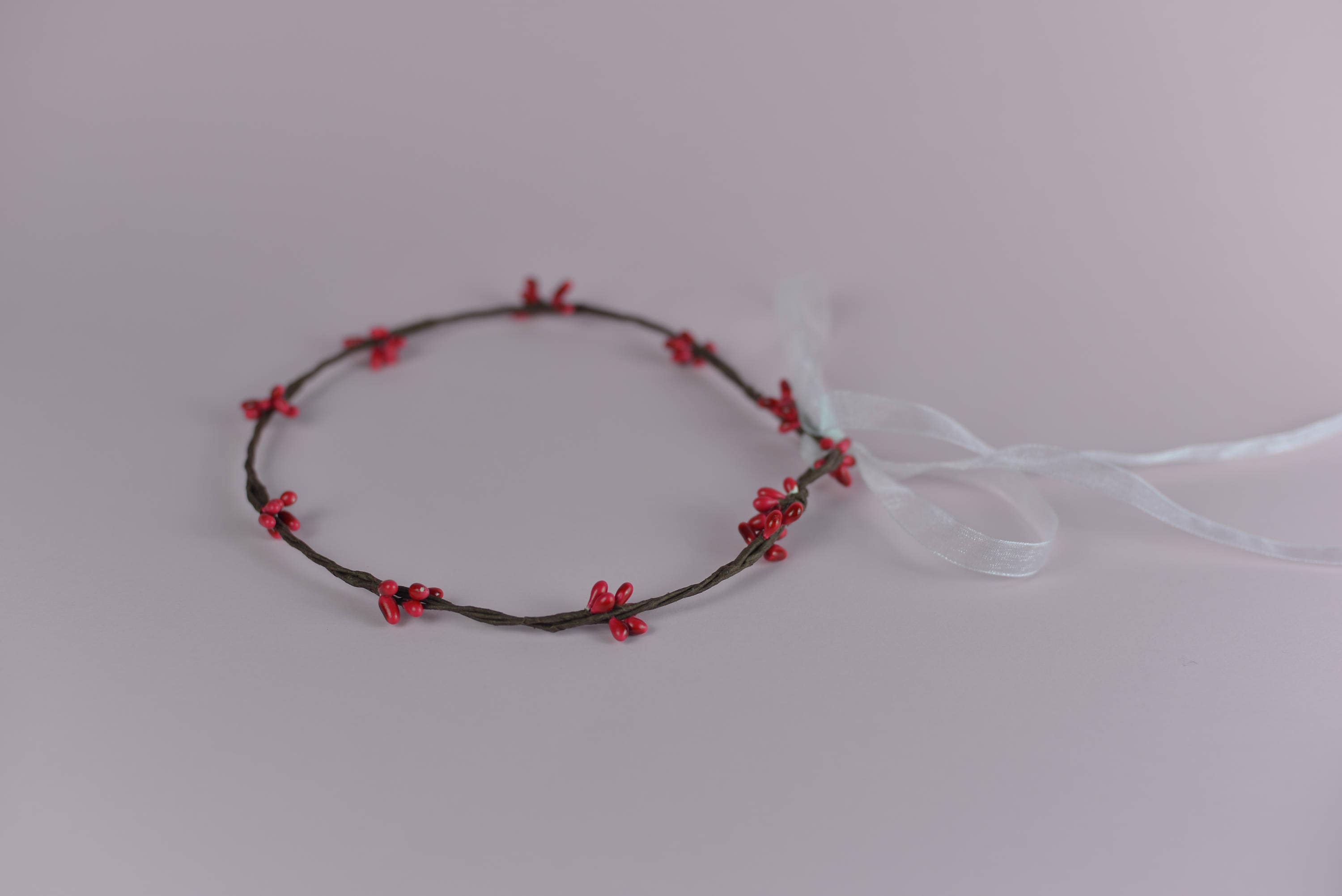 COURONNE de Baies Fait-main couronne champêtre pour MARIAGE - Etsy France