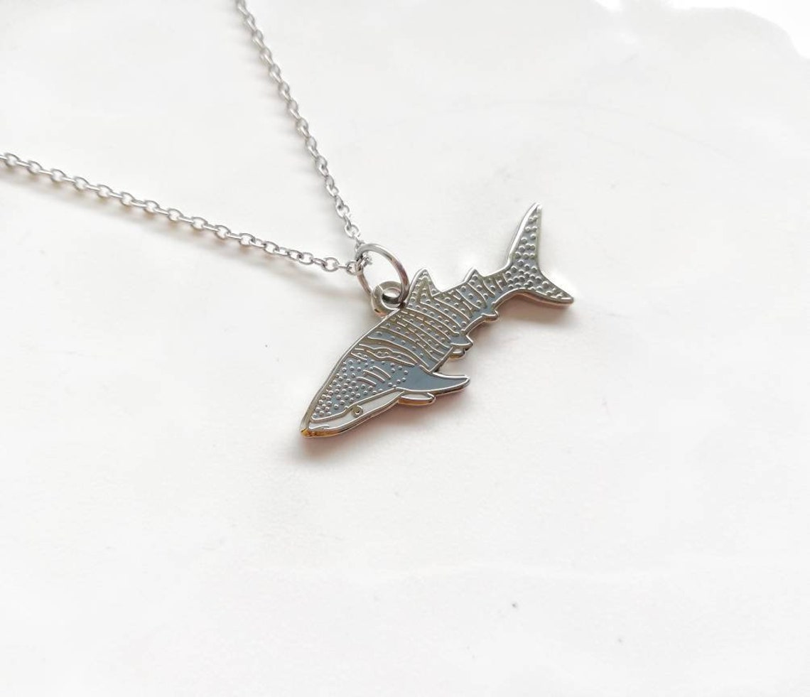 Whale shark necklace Etsy