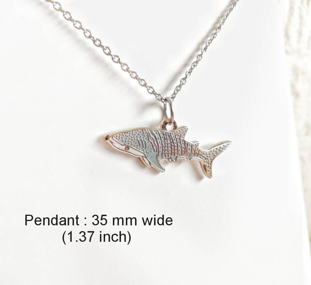 Whale shark necklace Etsy