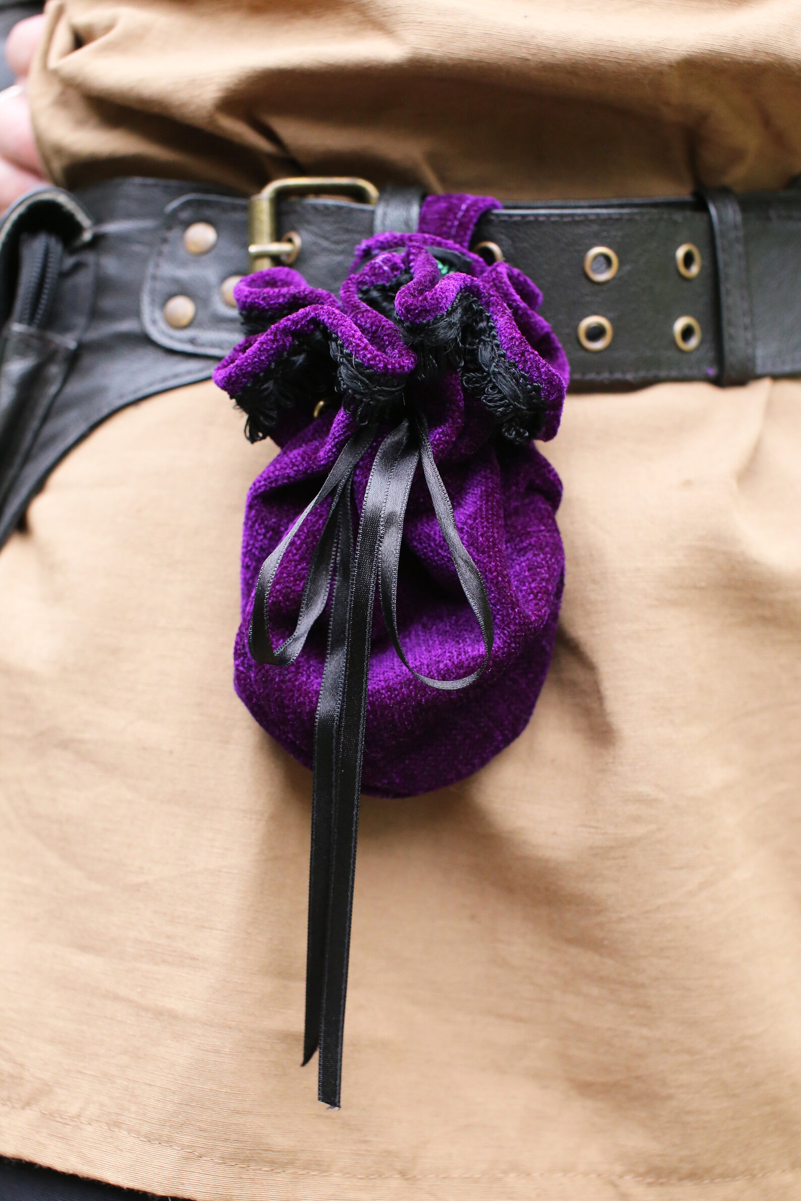 Medieval LARP coin purse medieval purse bag belt Etsy