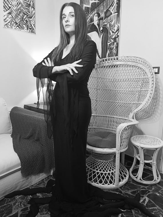 addams family morticia dress Amazon.com: QRT Morticia Addams Costume,Women Velvet Maxi Dress,Vintage Gothic Vampire Long Dress Halloween Family Cosplay Cocktail Party : Clothing, Shoes & Jewelry