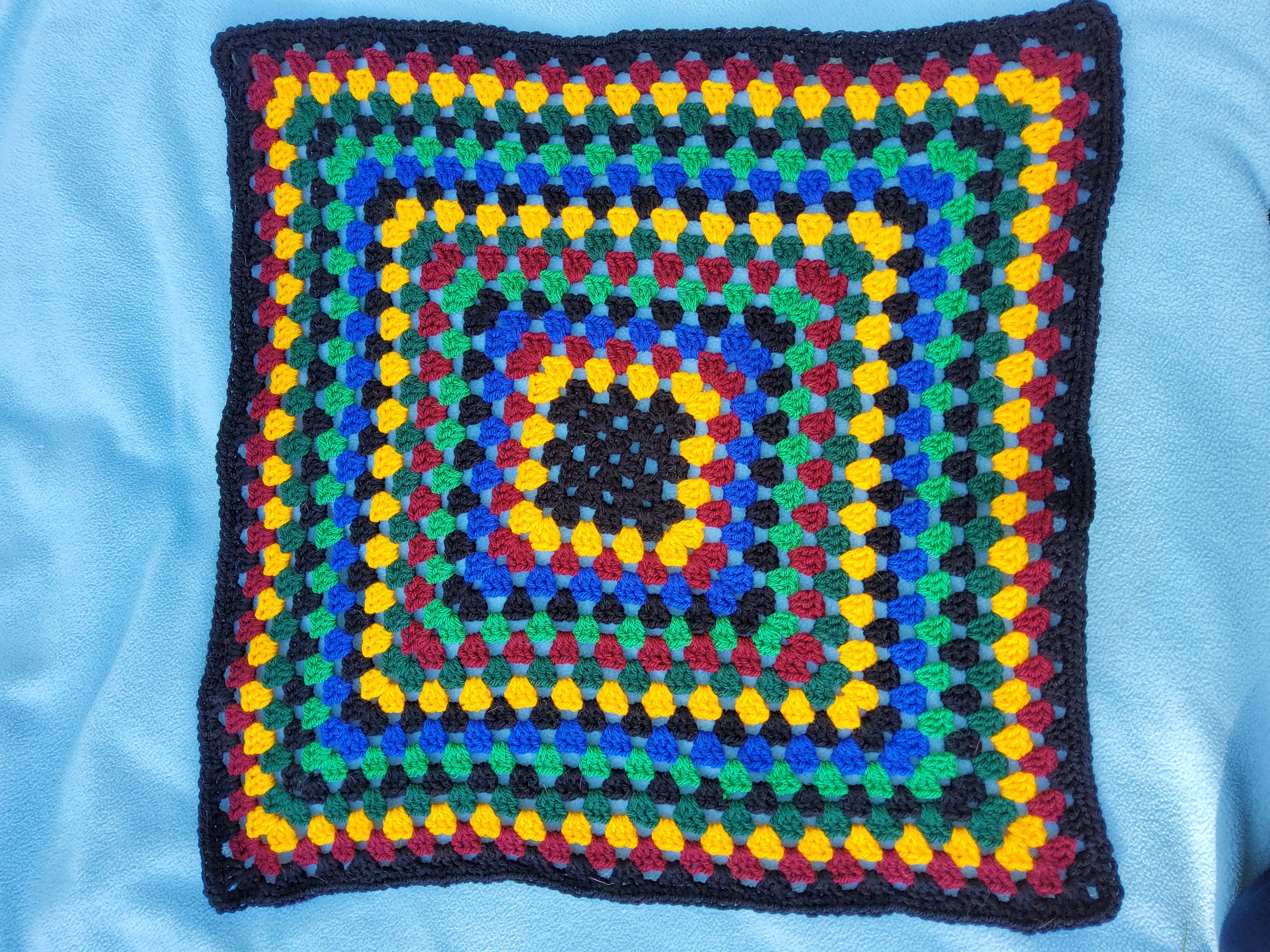 Blocking Board With Steel Pins, 39cm, Large Size, Granny Squares,  Crocheting, African Flower, Birch, Knitters Gift, Knitting Tool 