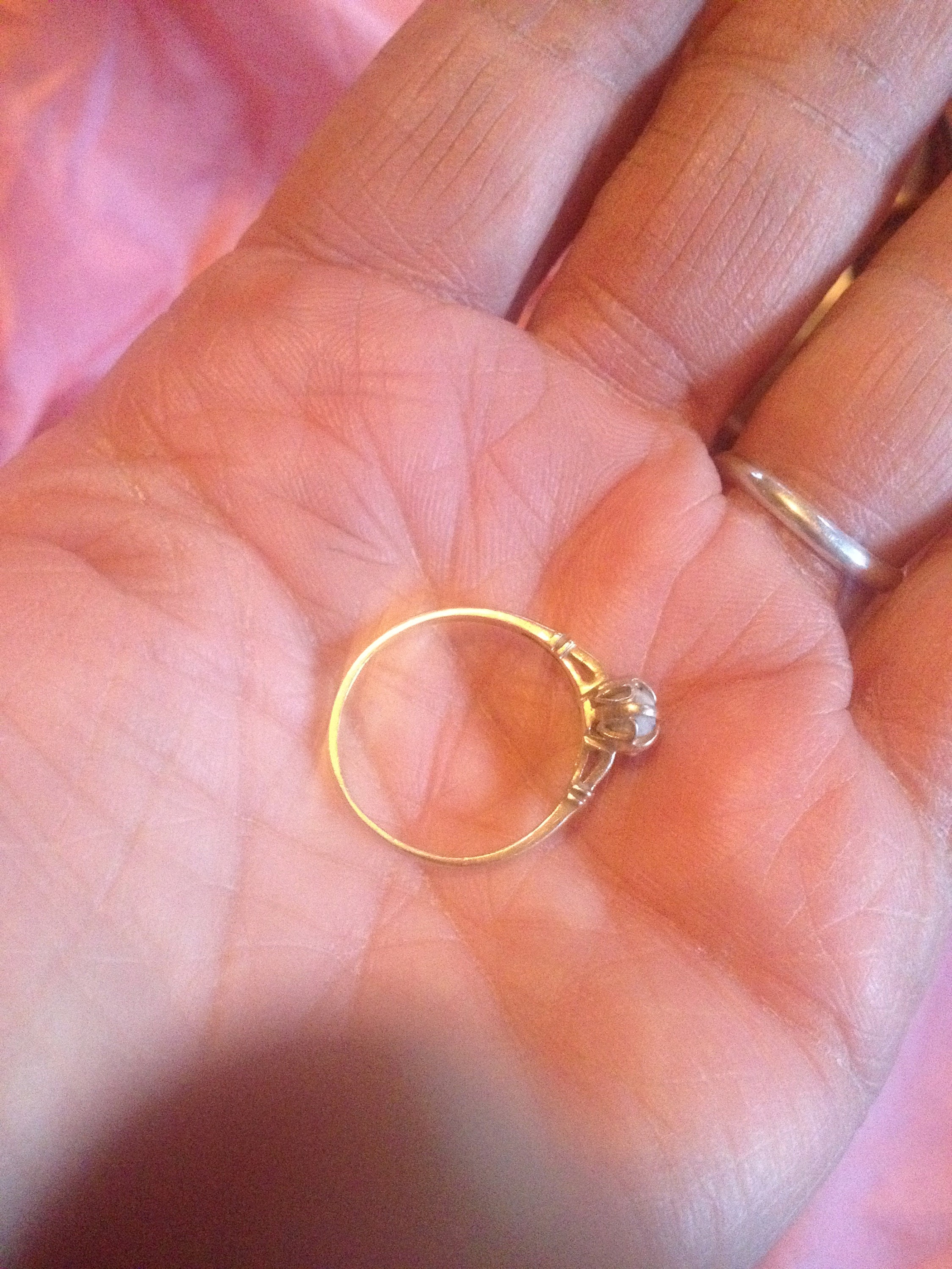 Victorian Gold Ring Stamped 10K Size 7.5 Beautiful Coral Stone Etsy