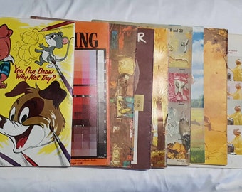 Vintage Lot Walter Foster Sketching, Drawing, Painting Books