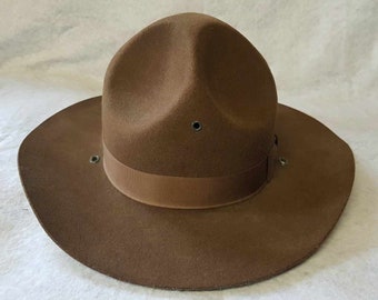 Campaign Hat  1944 PQMD-277-H-4321 Size 6 7/8