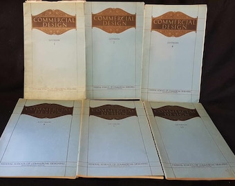 Kommerzielles Design Zeitschriften, Bundesschulen, Minneapolis Mn 1923