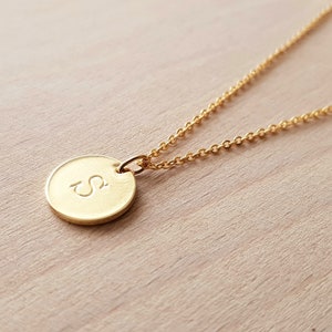 Collier lettre initiale prénom, bijoux femme fait main