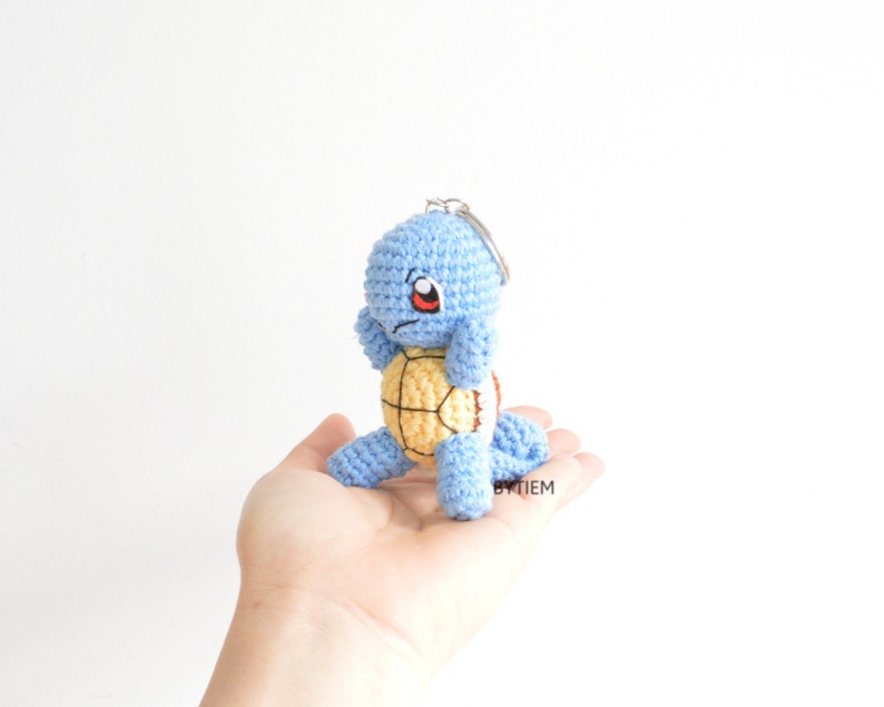 pokemon plush keyring