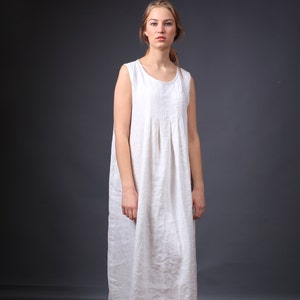 Linen dress. Long linen dress / Loose summer dress / Linen clothing / loose linen dress