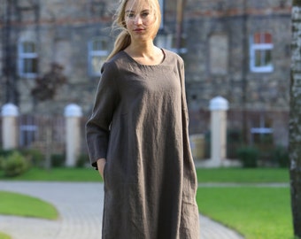 Loose fit Linen Dress Camila